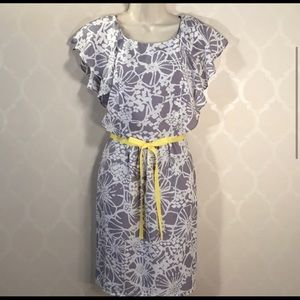 The Limited Gray print dress